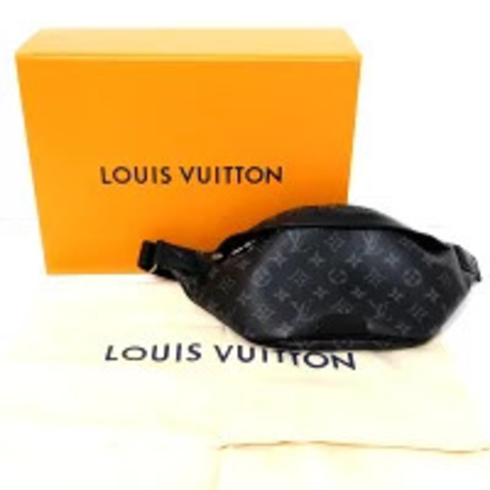 Louis Vuitton Eclipse Black Discovery Bumbag Body Bum Crossbody Belt Bag - Picture 10 of 10